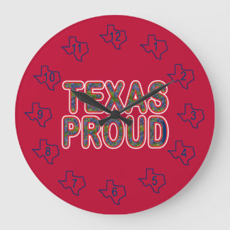 Texas Proud Bluebonnet Grote Klok