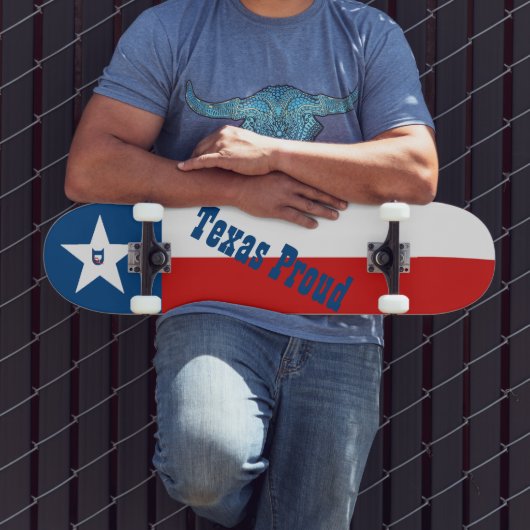 Texas Proud Dd Brand Skateboard (Buiten 3)