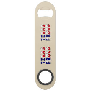 Texas Proud Flag Speed Flessenopener