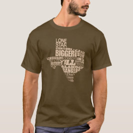 Texas Proud - Texas Shape (lichtgrafisch) T-shirt