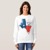 Texas Pullover Sweatshirt personnalisable (Devant entier)