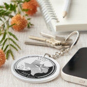 Texas Quarter Sleutelhanger (Voorkant Rechts)