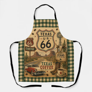 Texas Ranch Coffee Kitchen Americana Schort