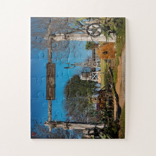 Texas Ranch Jigsaw Puzzle (Vertical)