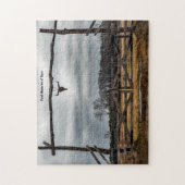 Texas Ranch Scene. Jigzaag Puzzle Legpuzzel (Verticaal)