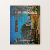 Texas Ranch Scene. Legpuzzel (Verticaal)