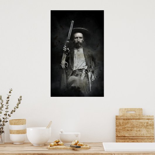 TEXAS RANGER JIM HAWKINS c. 1870 Poster (Keuken)