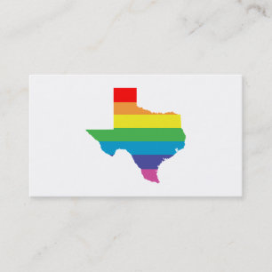 texas regenboog visitekaartje