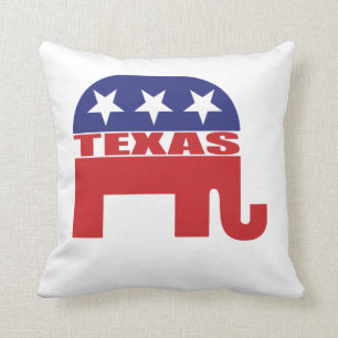 Texas Republican Elephant Kussen