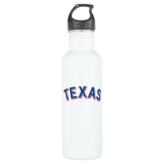 Texas Retro Lone Star USA Waterfles (Voorkant)