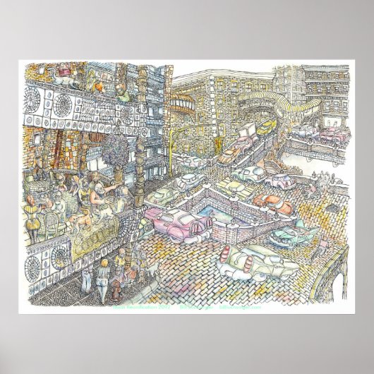 Texas Reunification 2092 - Poster (Voorkant)