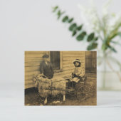 Texas Ride Briefkaart (Staand voorkant)