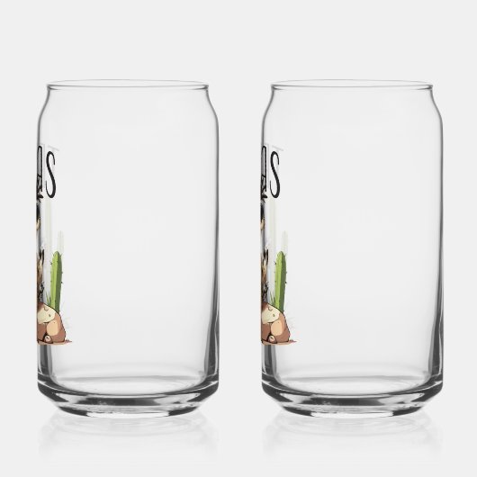 Texas Roadrunner having a beverage (Gauche)