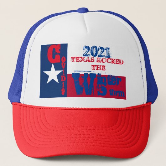 TEXAS ROCKS TRUCKER PET (Voorkant)