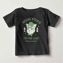 Texas Rodeo, tu as de la chance, t-shirt mignon