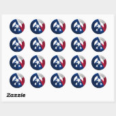 Texas Ronde Sticker (Vel)