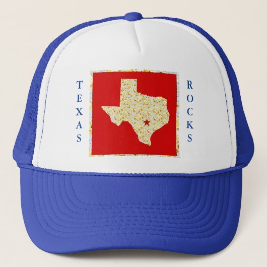 TEXAS ROTSEN! TRUCKER PET (Voorkant)
