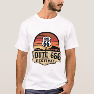 Texas Route 666 T-shirt