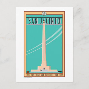 TEXAS-San Jacinto Monument Briefkaart