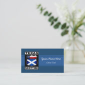 Texas Scottish American Custom Carte de visite (Debout devant)