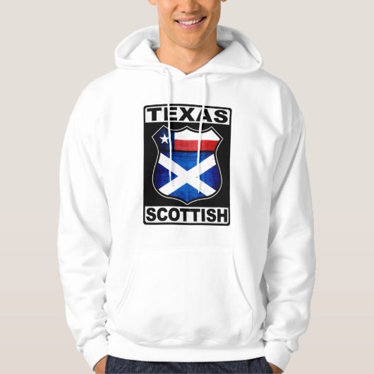Texas Scottish American Hoodie (Voorkant)