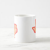 Texas Scribbleprint Koffiemok (Center)
