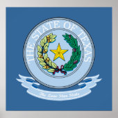 Texas Seal Poster (Voorkant)