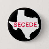 Texas Secede Button (Voorkant)