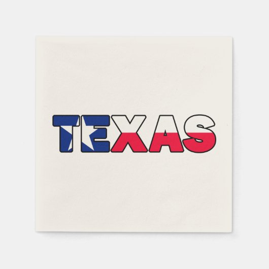 Texas Servetten (Voorkant)