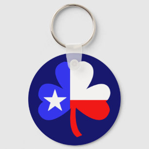 Texas Shamrock Sleutelhanger