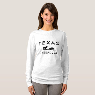 Texas Sheepdogs lange mouwen t-shirt. T-shirt