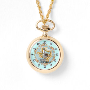 Texas Shells Lighthouse Horloge