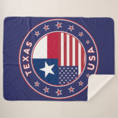 Texas Sherpa Deken (Voorkant (horizontaal))