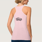 Texas ShipRockers 2020 Women Racerback Tank Black (Achterkant)