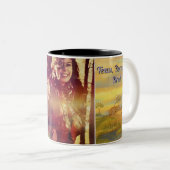 Texas Skies Photo Mug (Devant droit)