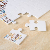 Texas Slang Word Art Map Legpuzzel (Zijkant)