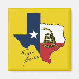 Texas Snake Magnet 1 Magneet