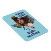Texas Souvenir Aangepaste Naam, Foto en Jaar Magneet (Rechterzijde)