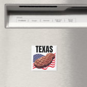 Texas Square Magnet Magneet (Insitu (Vaatwasser))
