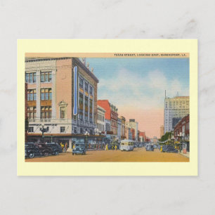 Texas St., Shonthport, Louisiana Briefkaart