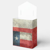 Texas staatsvlag  retro stijl geschenkdoos bedankdoosjes (Geopend)