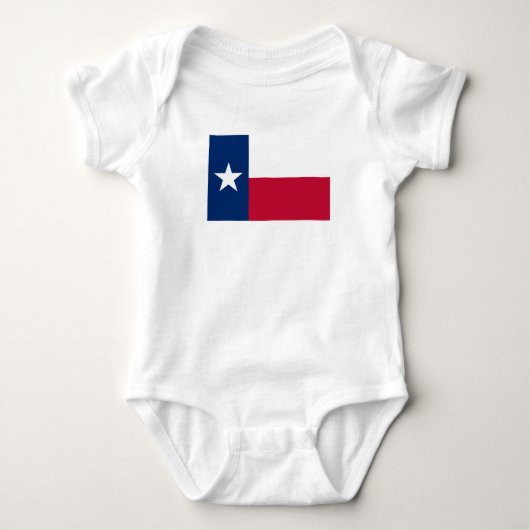 Texas Staatsvlag Romper (Voorkant)