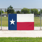 Texas Staatsvlag Spandoek (Insitu)