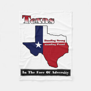 Texas Standing Strong Fleece Deken