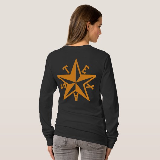 Texas Star Long-Slaped Shirt (Achterkant volledig)