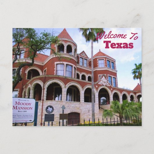 Texas State Briefkaart (Voorkant)