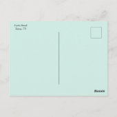 Texas State Briefkaart (Achterkant)