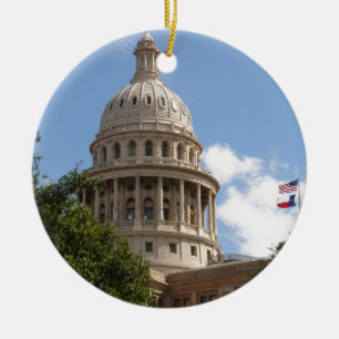 Texas State Capitol 2 Keramisch Ornament