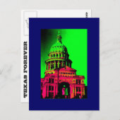 TEXAS STATE CAPITOL BRIEFKAART MULTI (Voorkant / Achterkant)