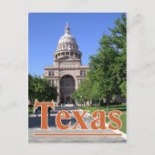 Texas State Capitol Building, Austin TX. Briefkaart (Voorkant)